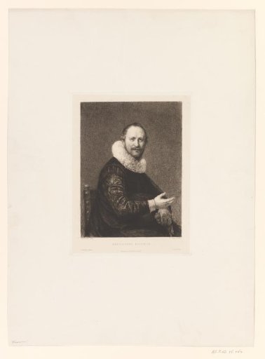 Portrait of an Unknown Man on a Chair