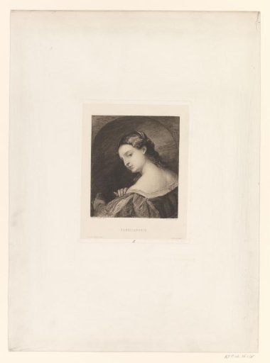 Bust of a Venetian Woman, Seen from the Back
