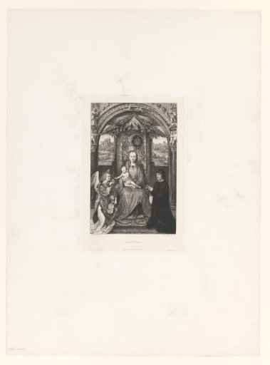 Enthroned Mary with Child