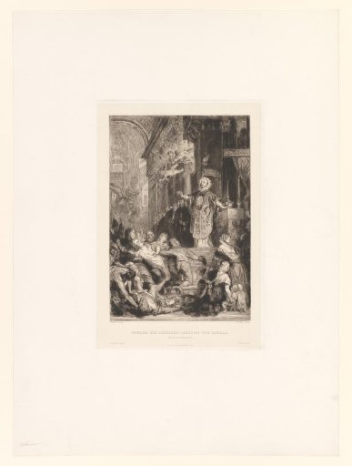 St. Ignatius of Loyola Heals the Possessed