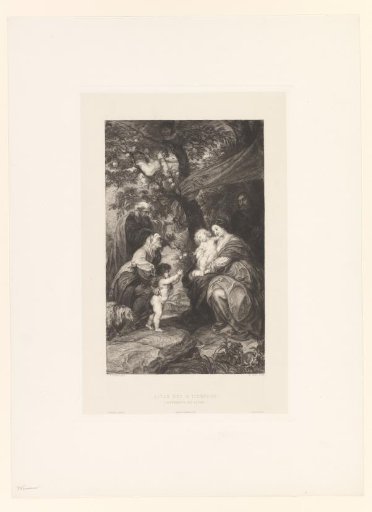 Holy Family under an Apple Tree