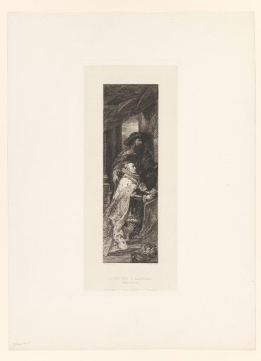Left Wing of the Altarpiece of Ildefonso: Archduke Albert VII of Austria with His Patron Saint Albert of Louvain