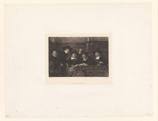 Group Portrait of the Wardens of the Amsterdam Cloth Dyers' Guild