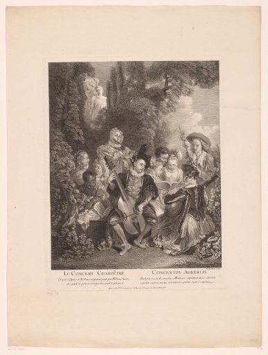 A Musical Company in a Garden