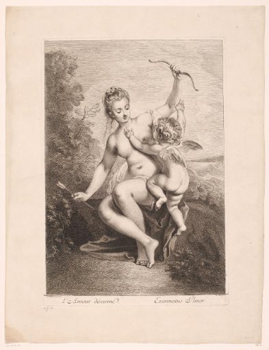 Venus Disarming Amor