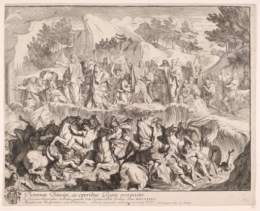 Crossing of the Red Sea (Right Part)