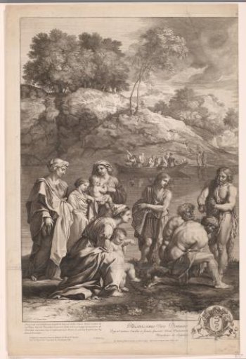 John Baptizes the Pharisees (Left Part)