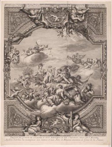 Apollo Distributing Rewards and Minerva Crowning the Genius of France