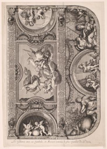 Personification of Vigilance with Mercury as the Most Vigilant of All Gods