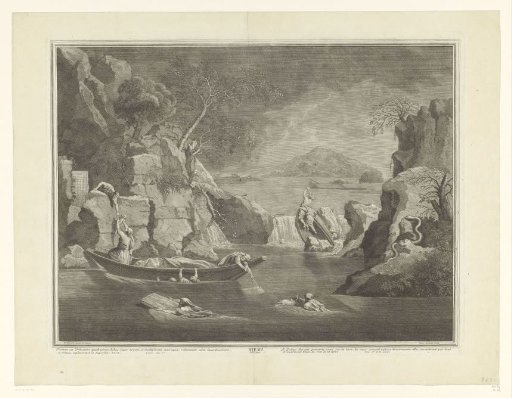 Allegorical representation of winter