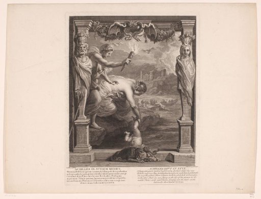 Achilles dipped in the Styx