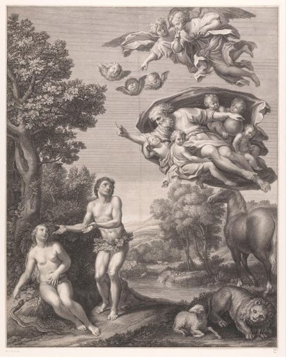 God Punishes Adam and Eve for Their Disobedience