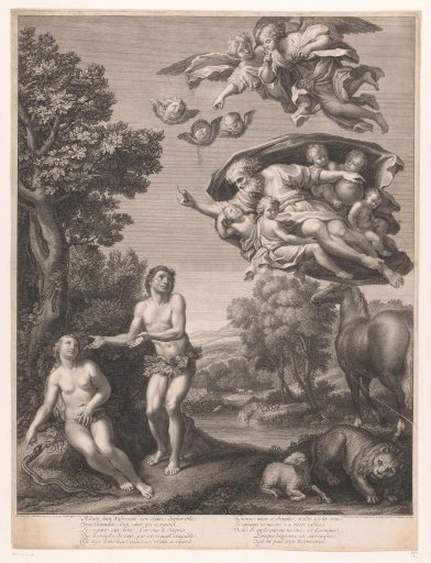 God Punishes Adam and Eve for Their Disobedience