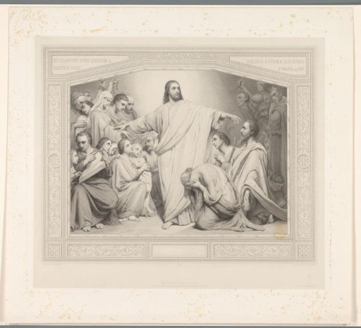 Christ among Kneeling Figures