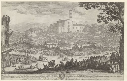 Fair at Impruneta near Florence