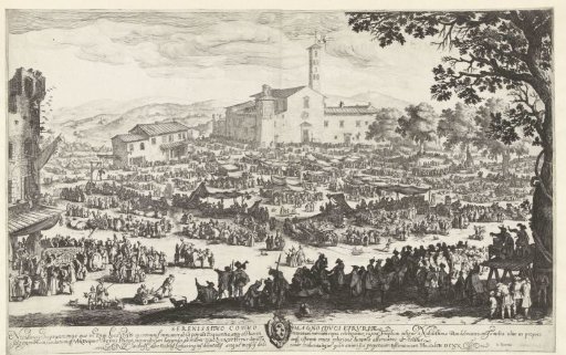 Fair at Impruneta near Florence