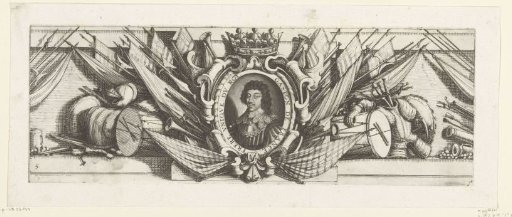 Siege of La Rochelle, September 1627–October 1628 (border work, lower middle part)