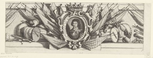 Siege of La Rochelle, September 1627–October 1628 (border work, lower middle part)