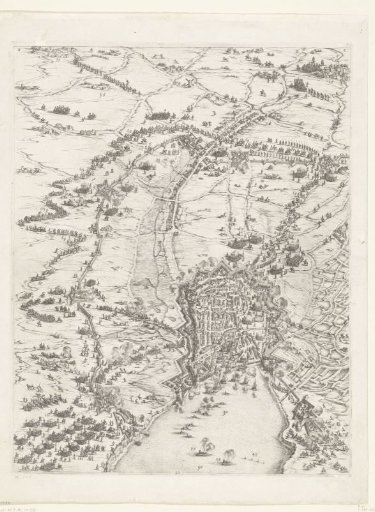 Siege of La Rochelle, September 1627–October 1628 (central map, upper middle section)