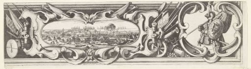 Siege of Saint Martin on Île de Ré, July–November 1627 (border work, lower right part)