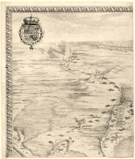 Siege of Breda, 27 August 1624–5 June 1625 (upper left section)