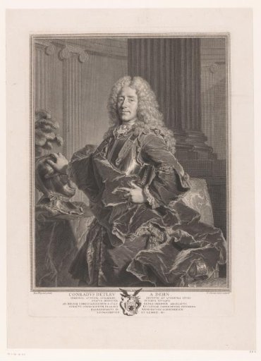 Portrait of Konrad Detlev von Dehn