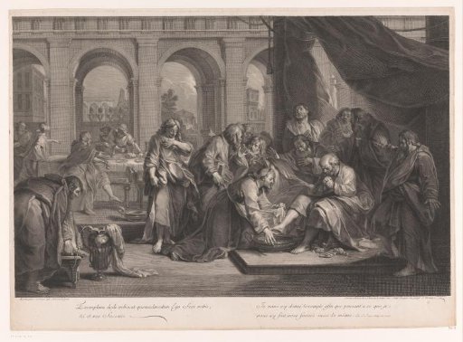 The Washing of the Feet of Peter by Christ