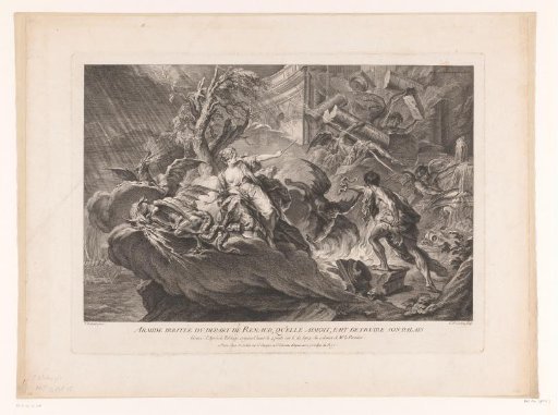 Armide Destroys the Palace of Renaud