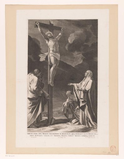 The Crucifixion with John, Mary and Mary Magdalene at the foot of the cross