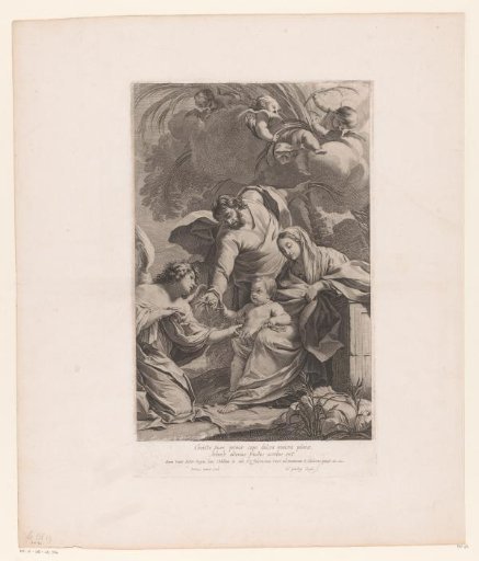 The Holy Family with Angels