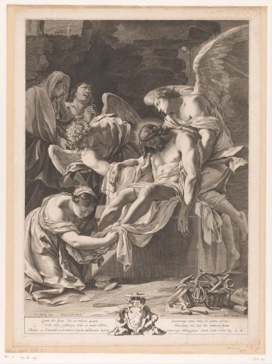 The Deposition by Two Angels