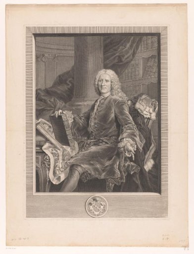 Portrait of François Gigot de la Peyronie