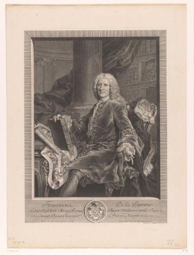 Portrait of François Gigot de la Peyronie