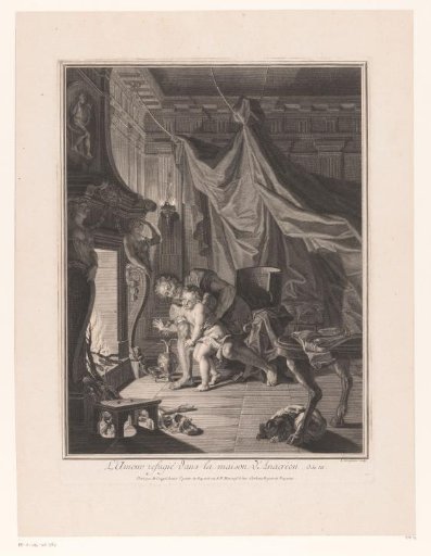 Cupid with Anacreon