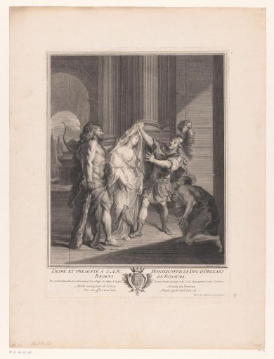 Hercules brings Alcestis back from the underworld