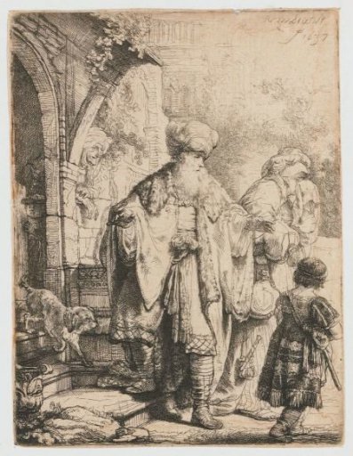 Abraham Casting Out Hagar and Ishmael