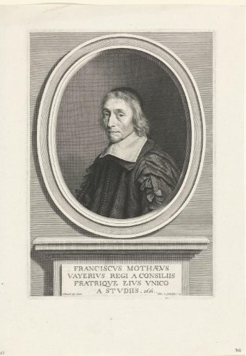 Portrait of François de la Mothe le Vayer