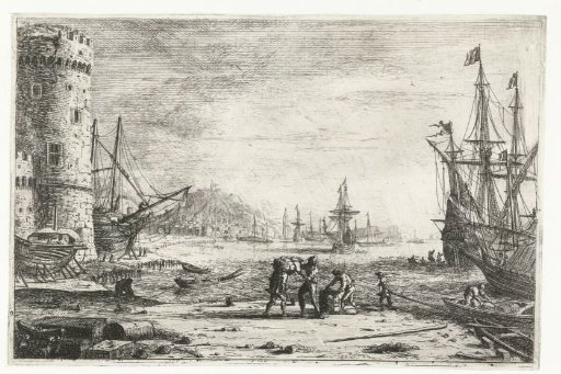 Harbour Gate with a Large Tower