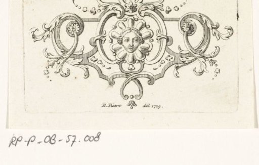 Ornament with a mask