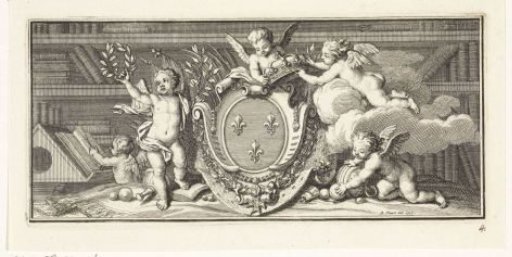 Coat of arms of King Louis XIV of France