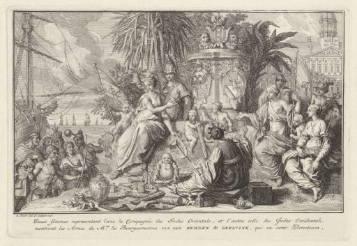 Allegory of the West India and East India Companies