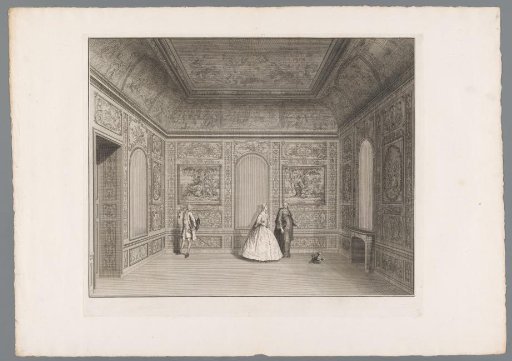 Interior of the Cabinet de Muses in the Hôtel Lambert
