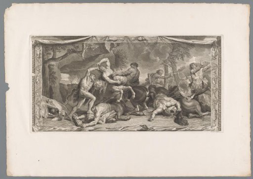 Hercules fights the centaurs