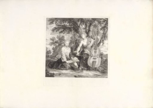 Melpomene, Erato, and Polyhymnia