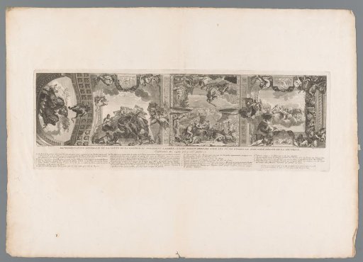 Ceiling with the apotheosis of Hercules