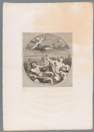 Amor steals the thunderbolt from Jupiter