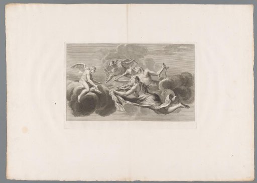Mercury, Apollo, and Diana Pay Homage to Amor
