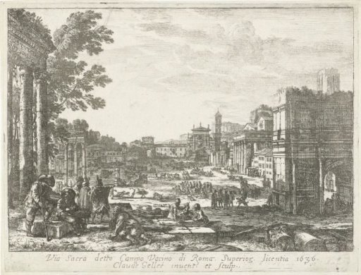 The Roman Forum in Rome