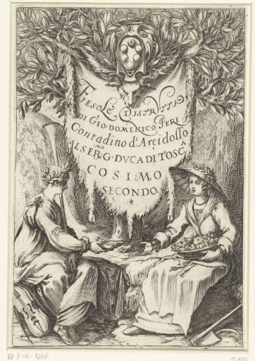 Title page of the poem 'Fiesole Distrutta'