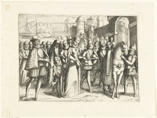 Arrival of Margaret of Austria in Valencia
